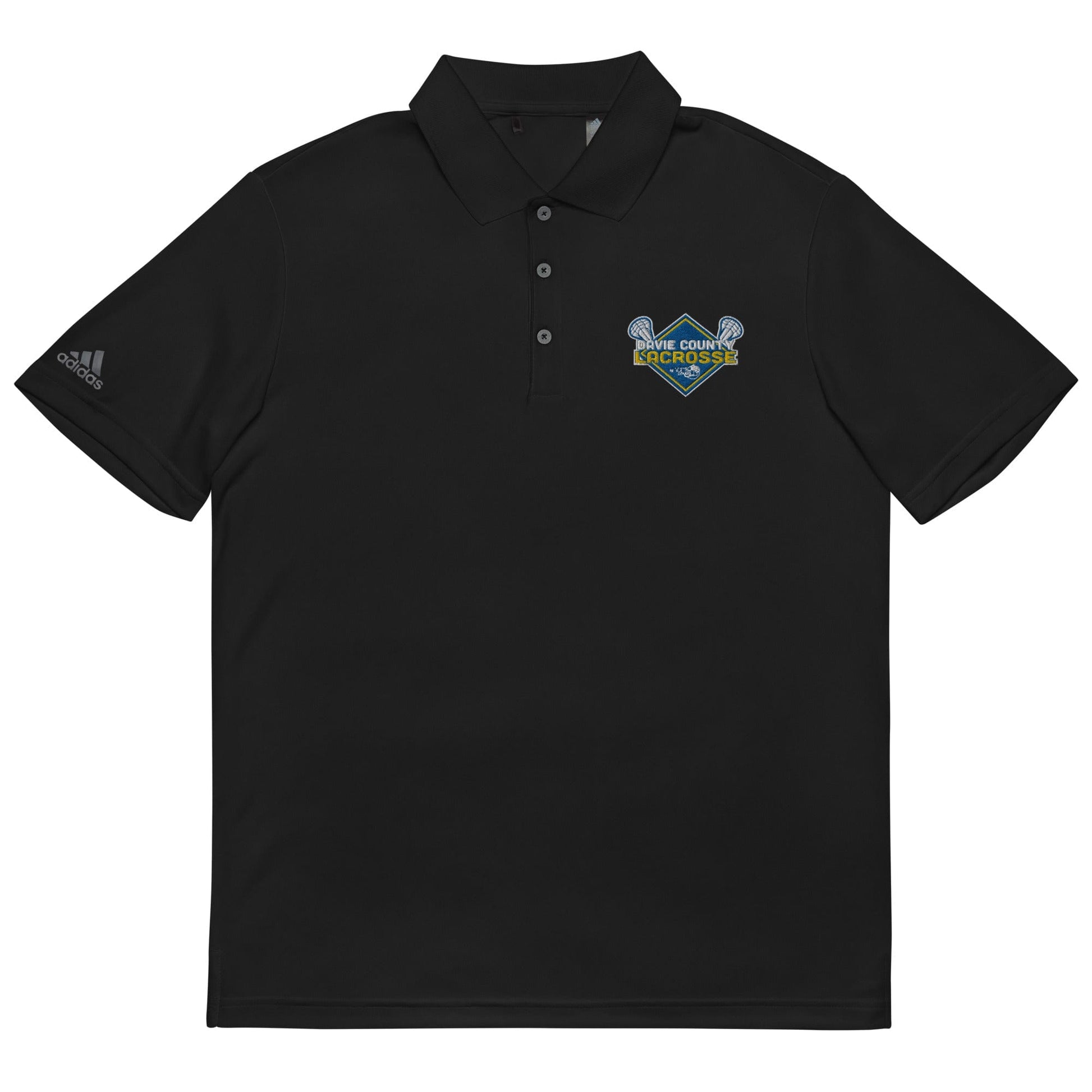 Davie County Lacrosse Adult Adidas Performance Polo Signature Lacrosse