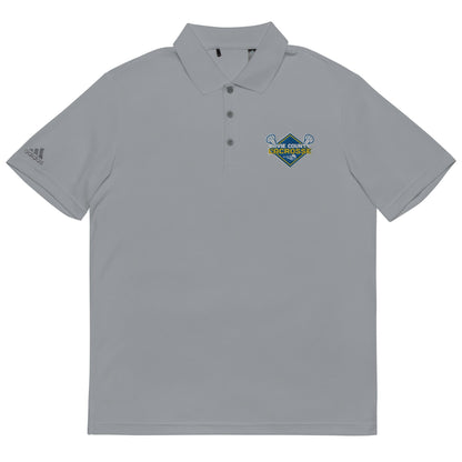 Davie County Lacrosse Adult Adidas Performance Polo Signature Lacrosse