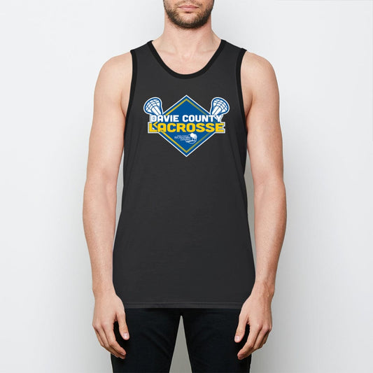 Davie County Lacrosse Adult Men's Tank Top Signature Lacrosse