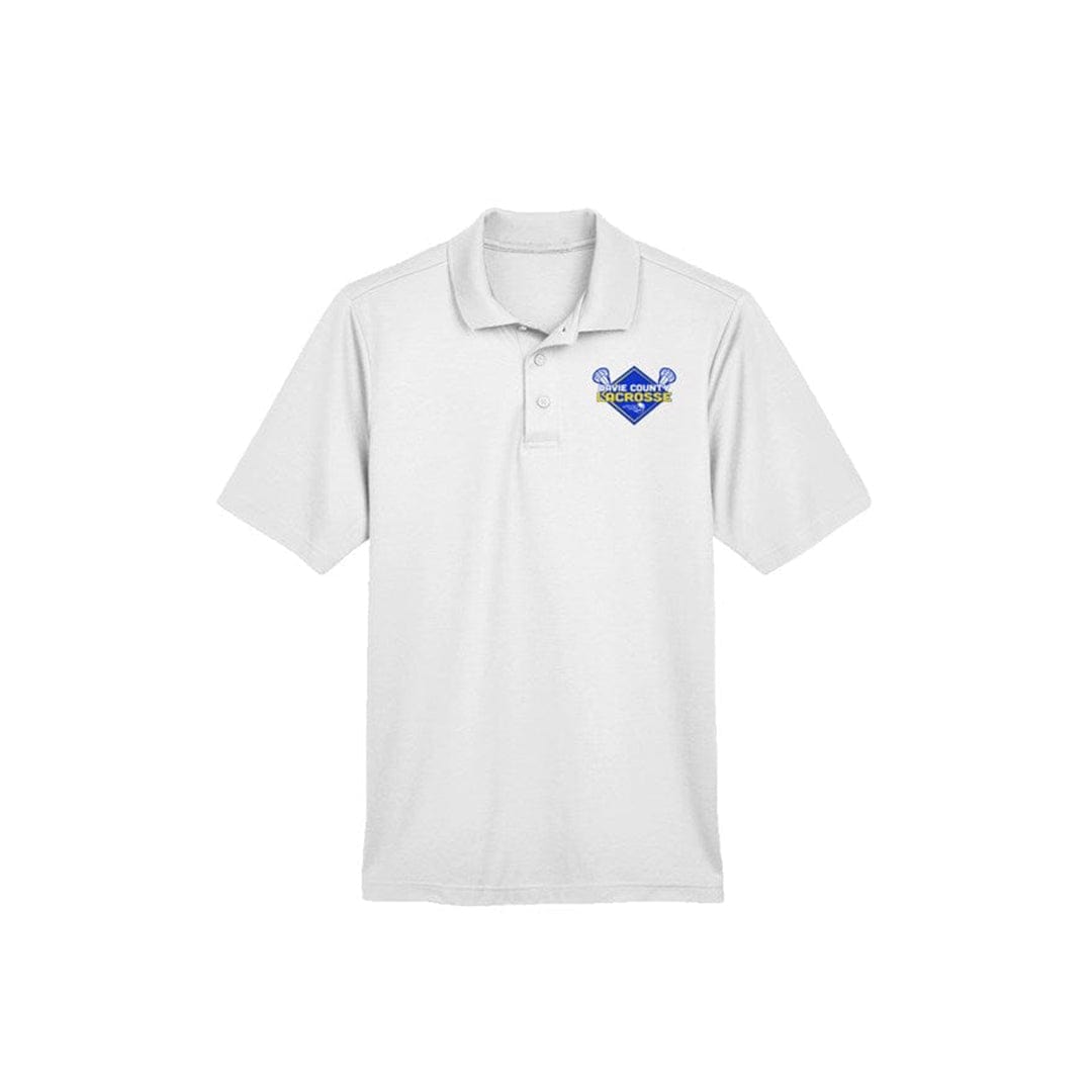 Davie County Lacrosse Adult Performance Polo Signature Lacrosse