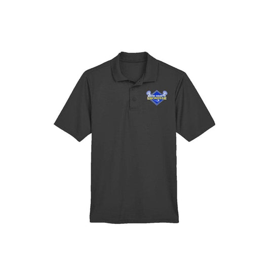 Davie County Lacrosse Adult Performance Polo Signature Lacrosse