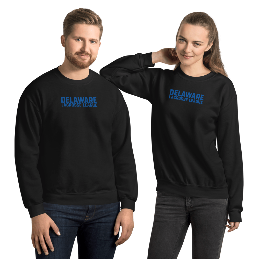 Delaware Lacrosse League Crew Neck Signature Lacrosse