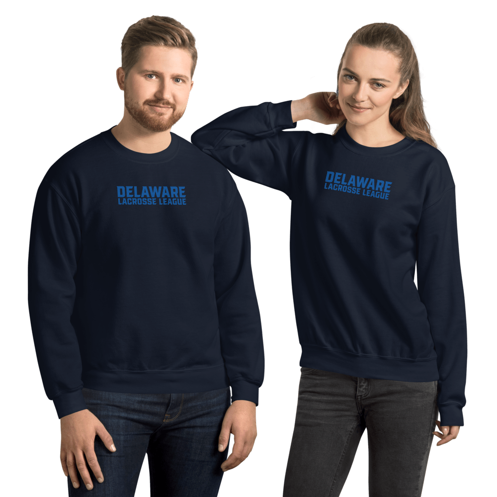 Delaware Lacrosse League Crew Neck Signature Lacrosse