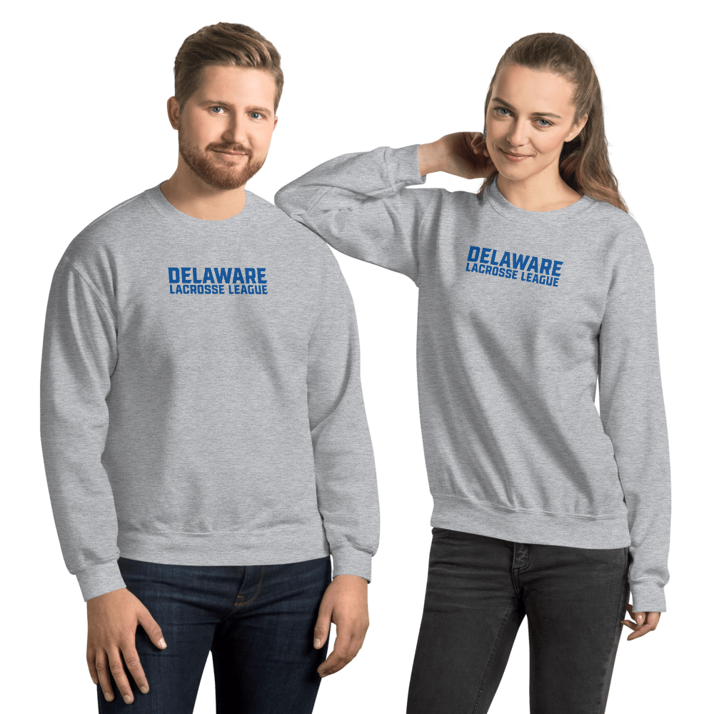 Delaware Lacrosse League Crew Neck Signature Lacrosse