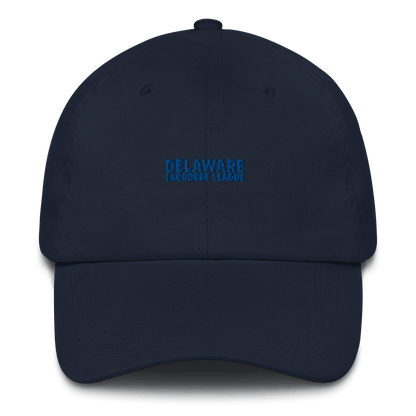 Delaware Lacrosse League Dad Hat Signature Lacrosse