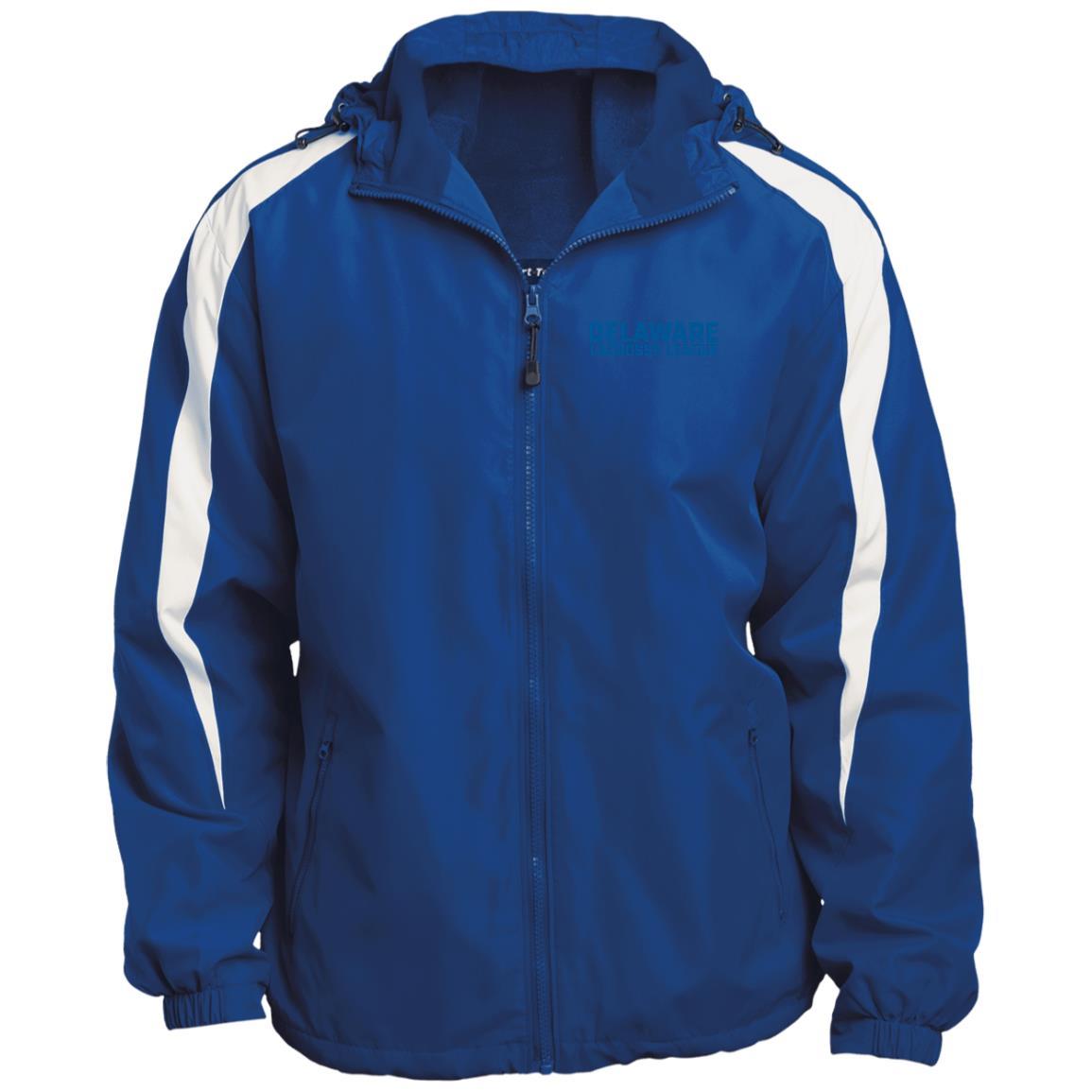 Delaware Lacrosse League Fleece Lined Hooded Premium Jacket