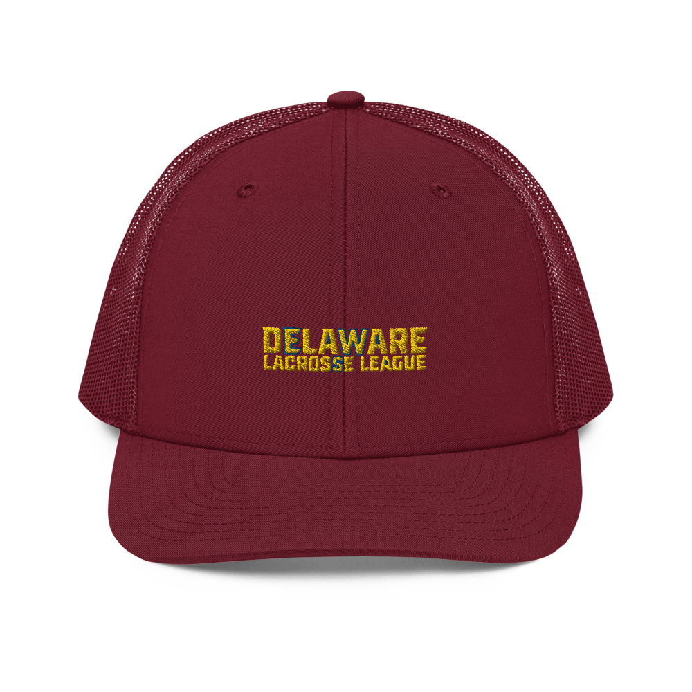 Delaware Lacrosse League Richardson Trucker Hat Signature Lacrosse