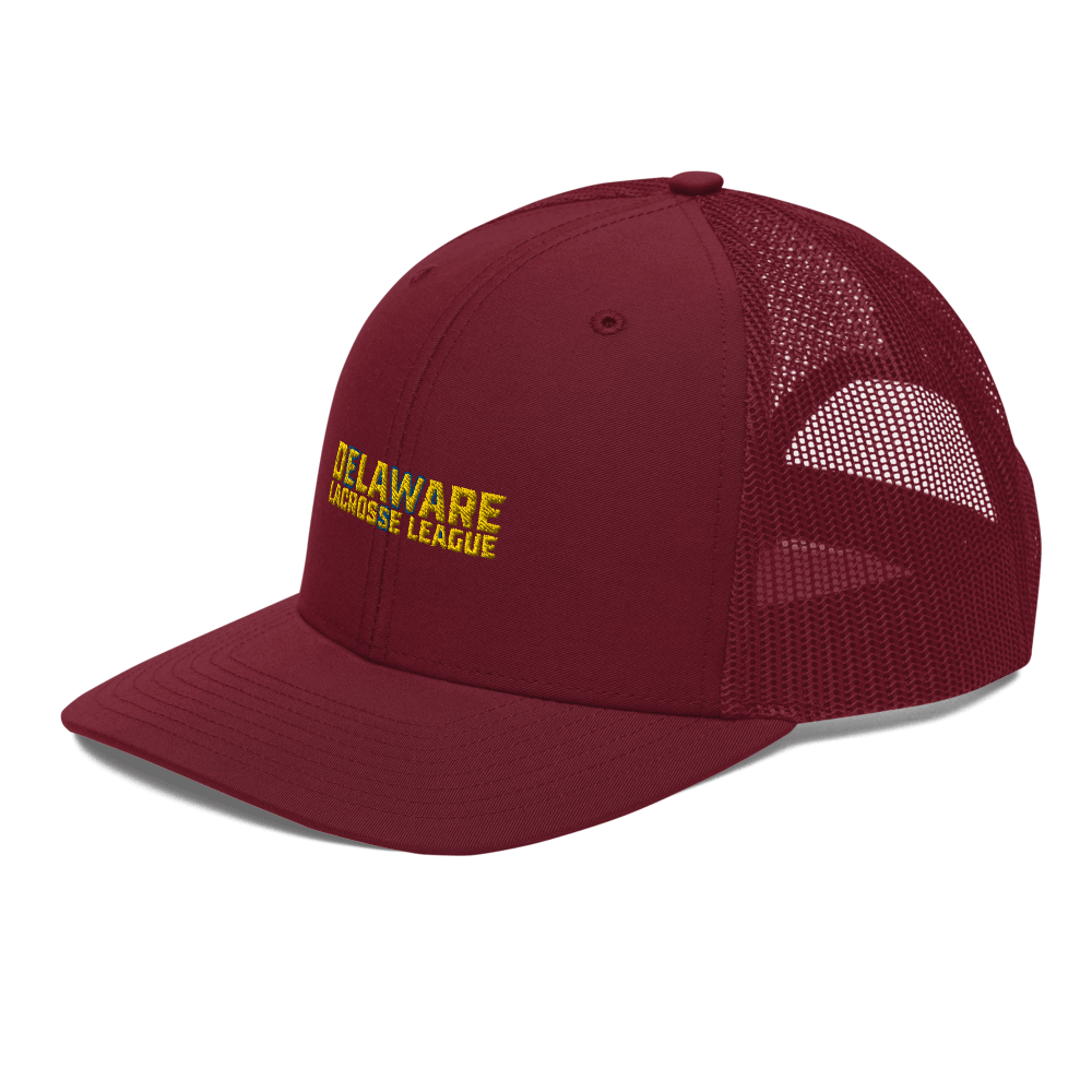 Delaware Lacrosse League Richardson Trucker Hat Signature Lacrosse