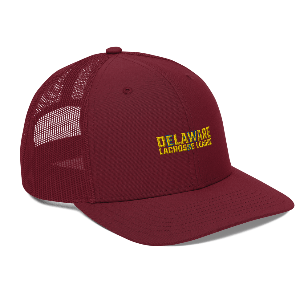 Delaware Lacrosse League Richardson Trucker Hat Signature Lacrosse