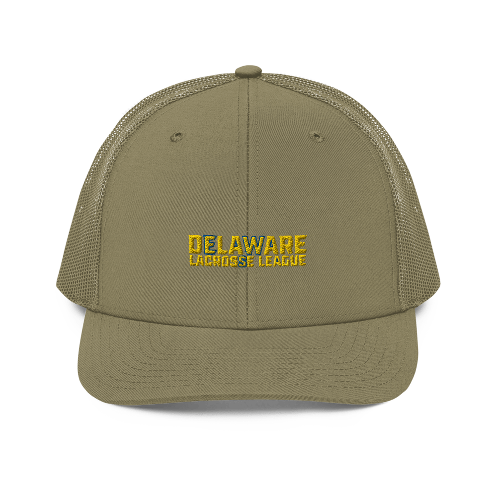 Delaware Lacrosse League Richardson Trucker Hat Signature Lacrosse