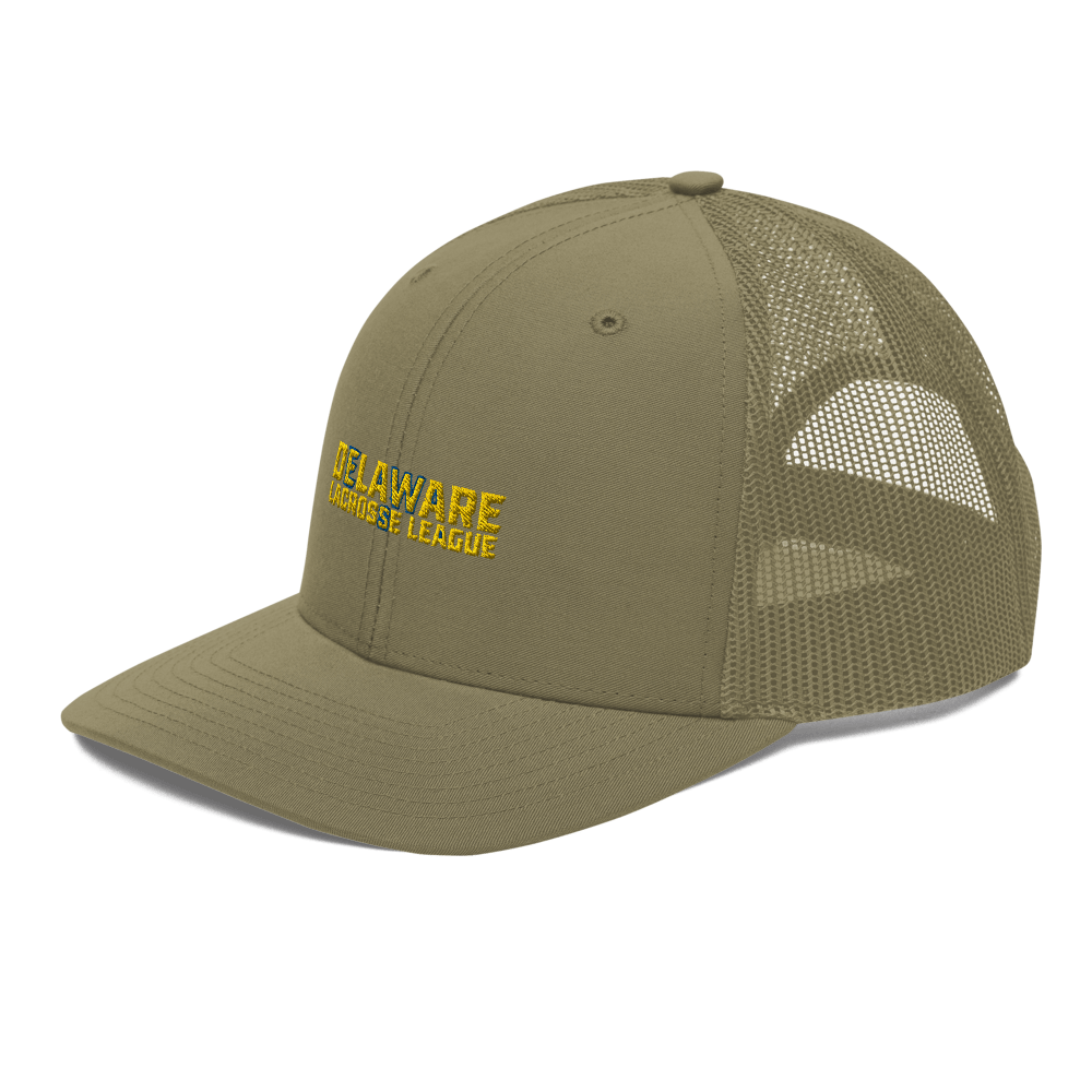 Delaware Lacrosse League Richardson Trucker Hat Signature Lacrosse