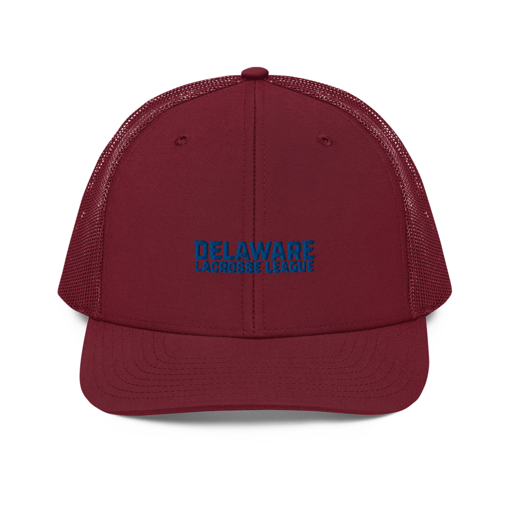 Delaware Lacrosse League Richardson Trucker Hat Signature Lacrosse