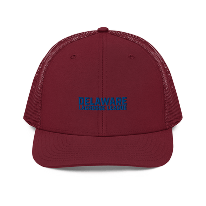 Delaware Lacrosse League Richardson Trucker Hat Signature Lacrosse