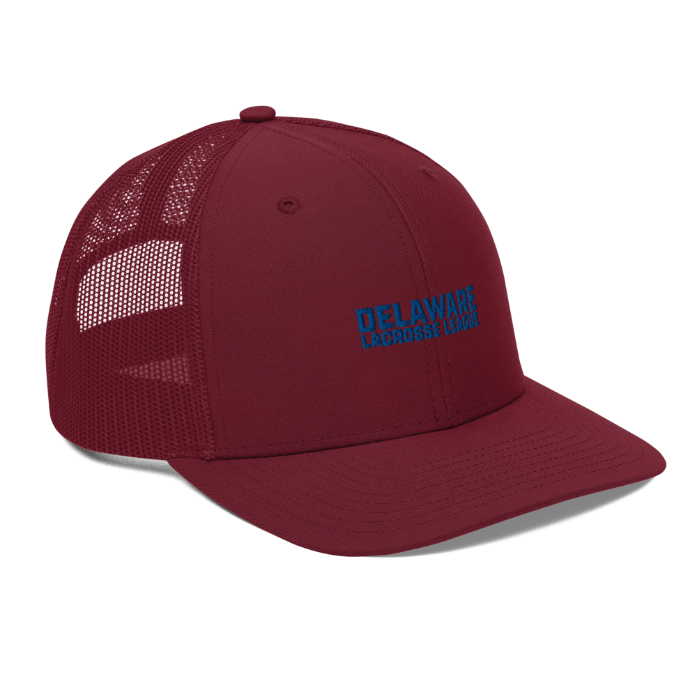 Delaware Lacrosse League Richardson Trucker Hat Signature Lacrosse