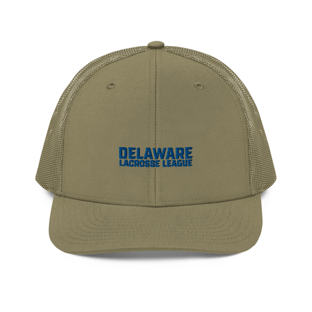 Delaware Lacrosse League Richardson Trucker Hat Signature Lacrosse