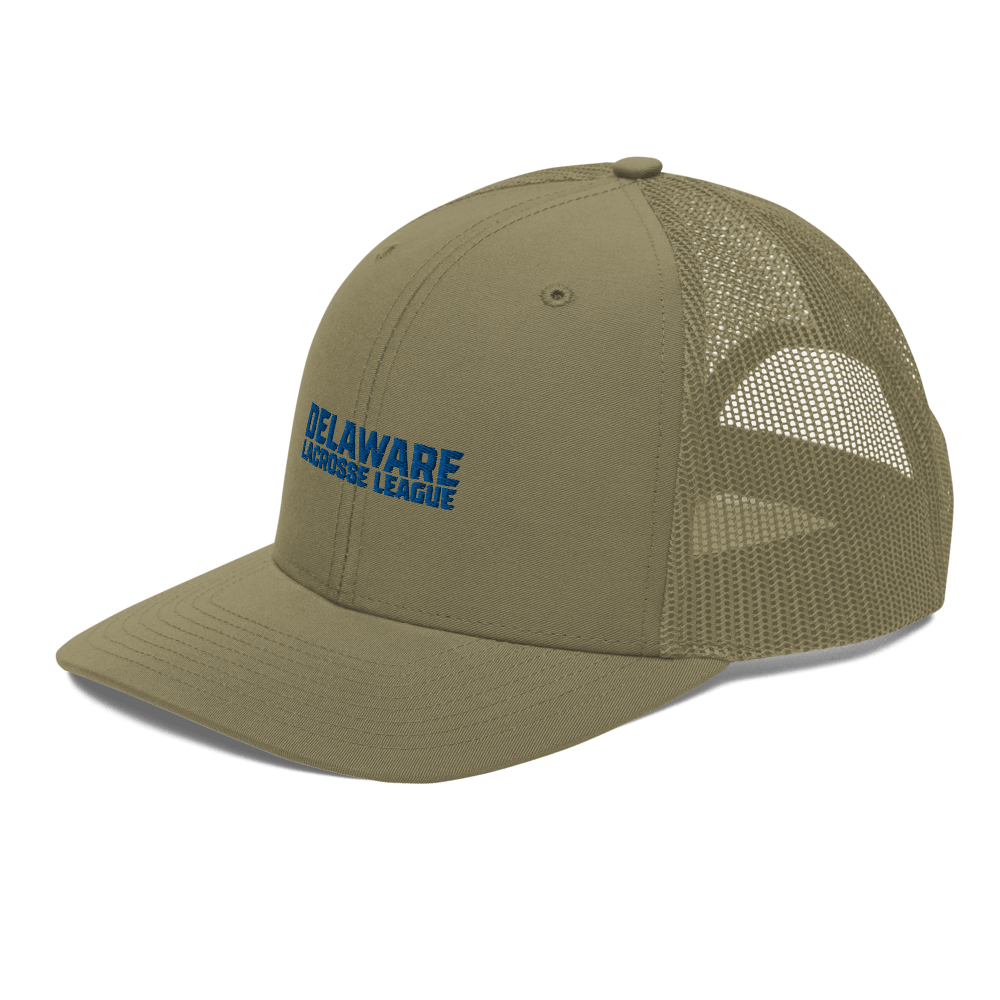 Delaware Lacrosse League Richardson Trucker Hat Signature Lacrosse