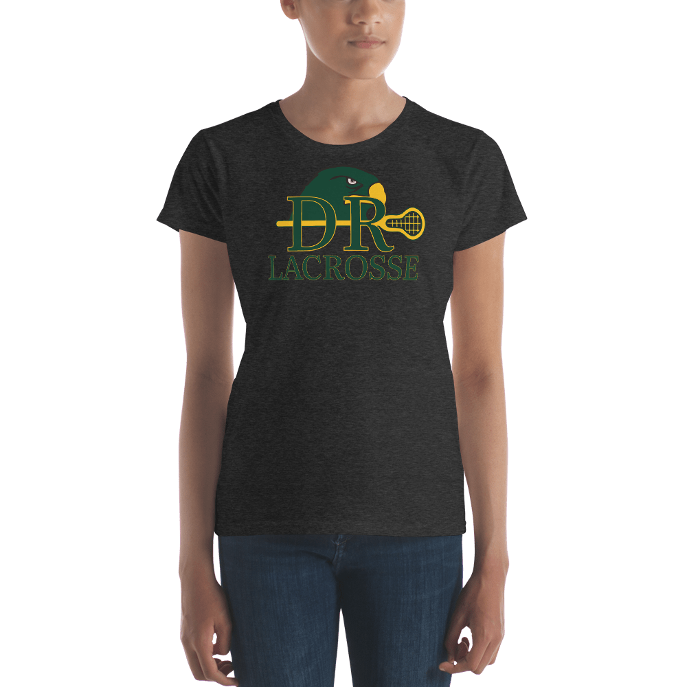 Dighton Rehoboth Ladies Fitted Cotton Tee Signature Lacrosse