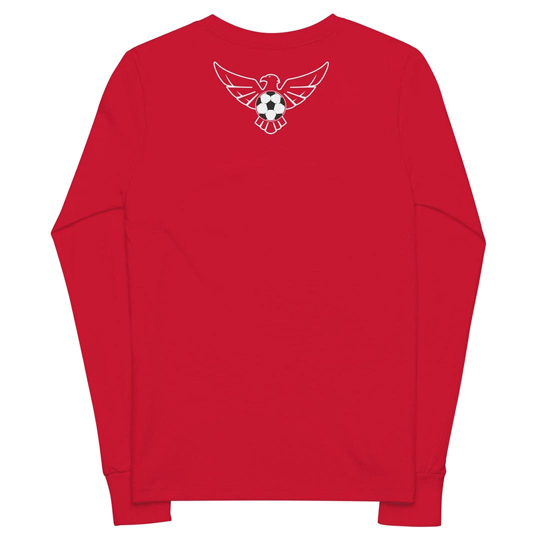 Eagle F.C. Youth Cotton Long Sleeve T-Shirt Signature Lacrosse