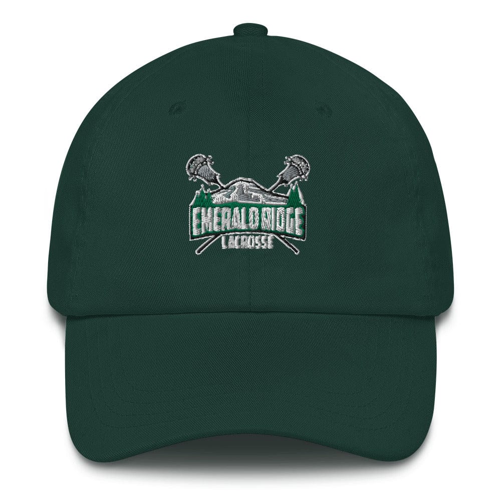 Emerald Ridge Lacrosse Adult Dad Hat Signature Lacrosse