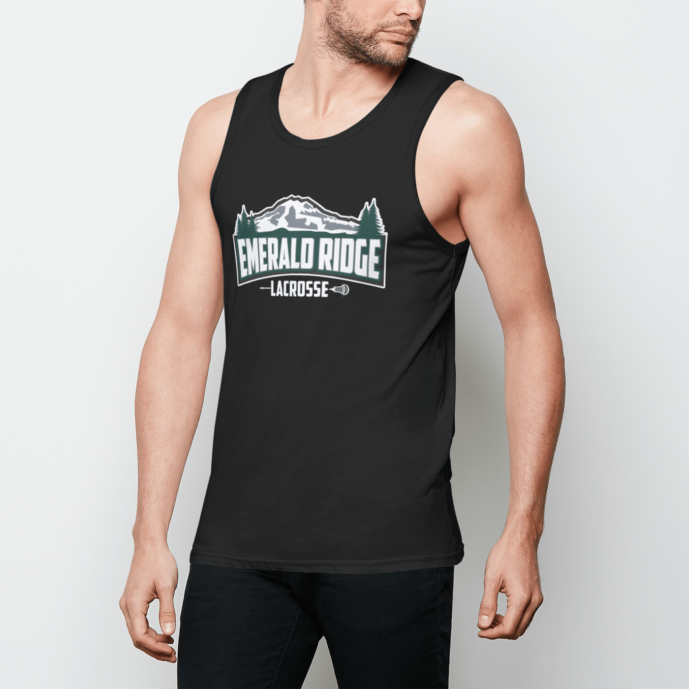 Emerald Ridge Lacrosse Adult Men's Tank Top Signature Lacrosse