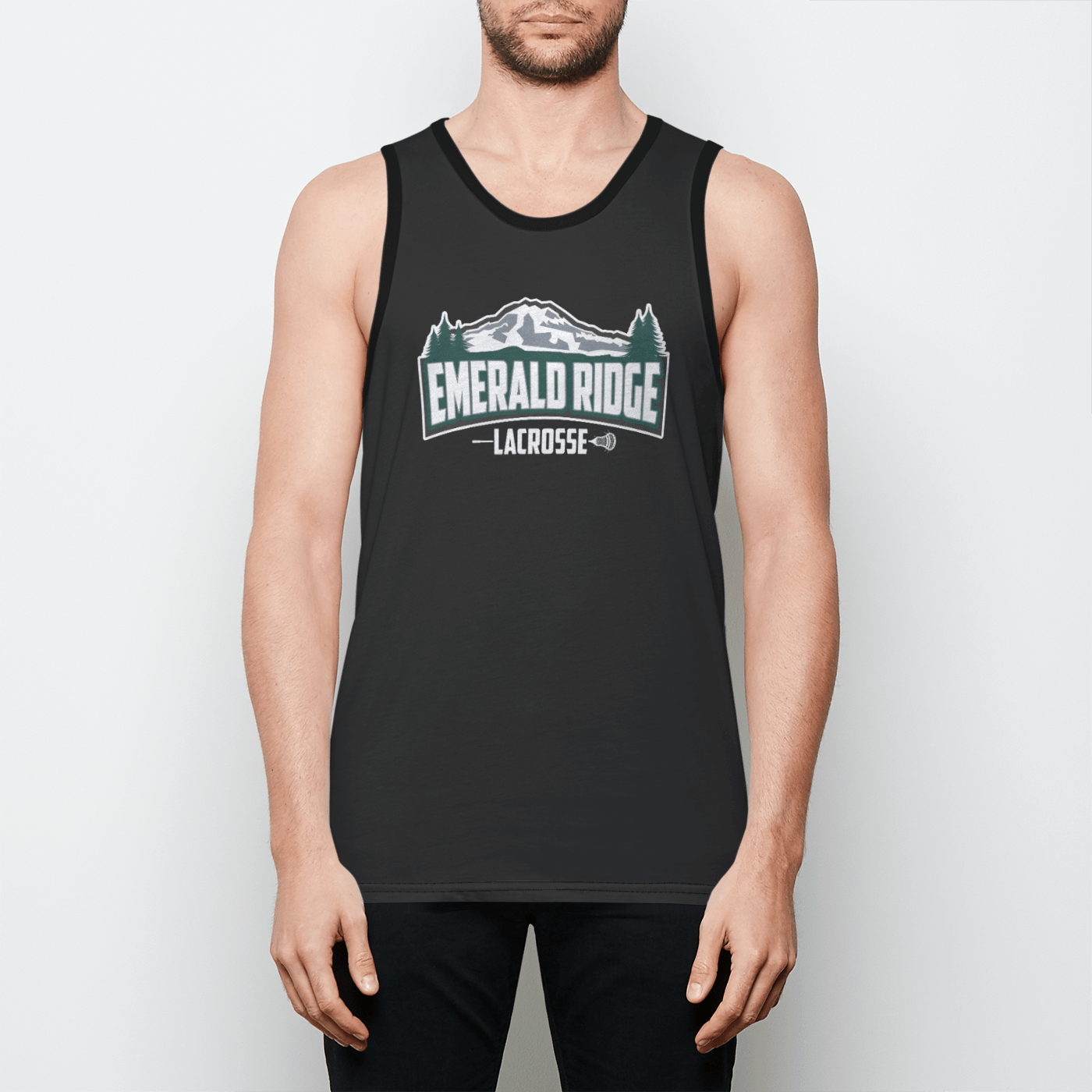 Emerald Ridge Lacrosse Adult Men's Tank Top Signature Lacrosse