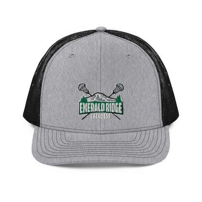 Emerald Ridge Lacrosse Adult Richardson Trucker Hat Signature Lacrosse