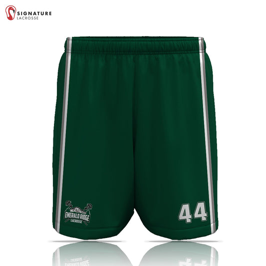 Emerald Ridge Lacrosse Men’s Game Shorts: Grade 5-6 Signature Lacrosse