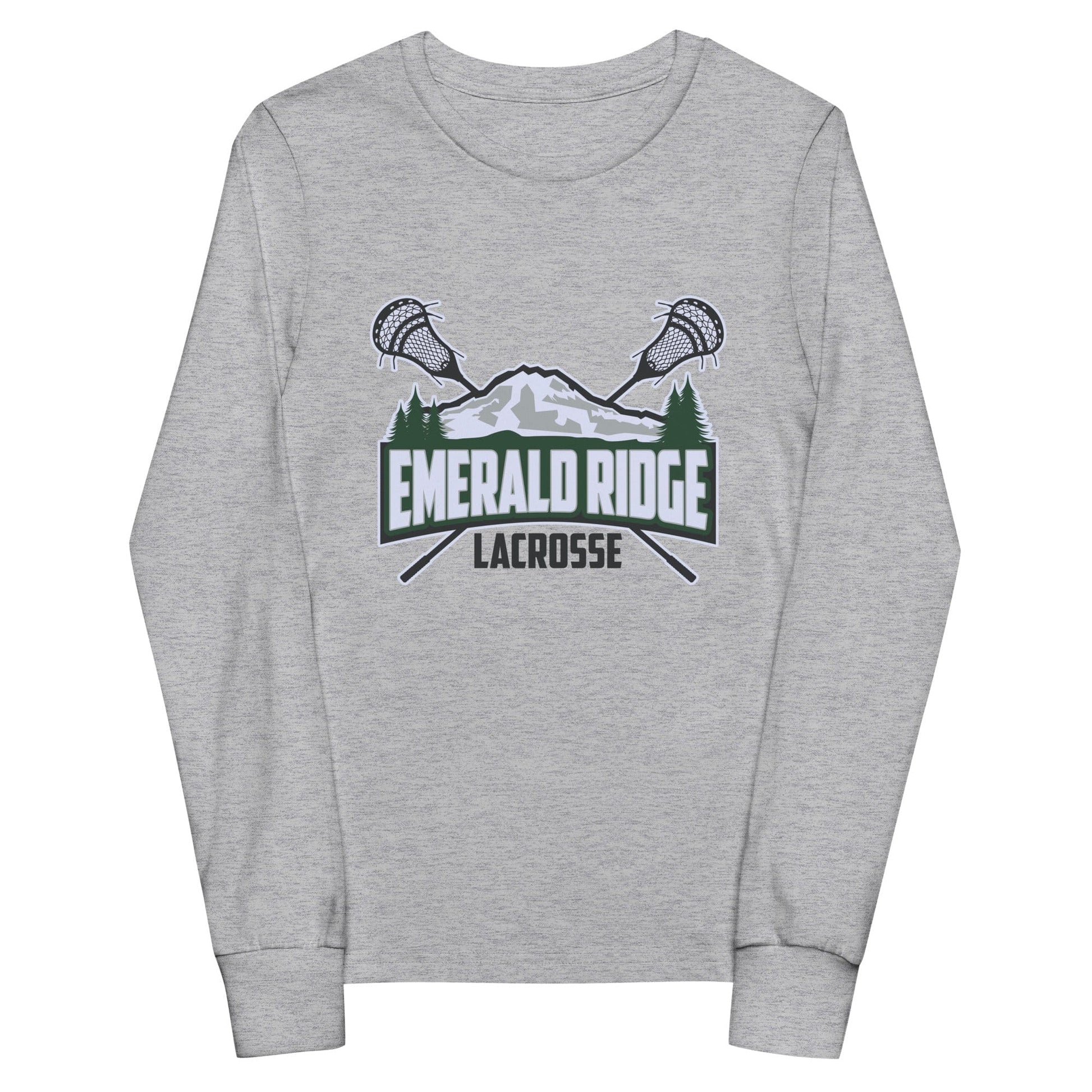 Emerald Ridge Lacrosse Youth Cotton Long Sleeve T-Shirt Signature Lacrosse