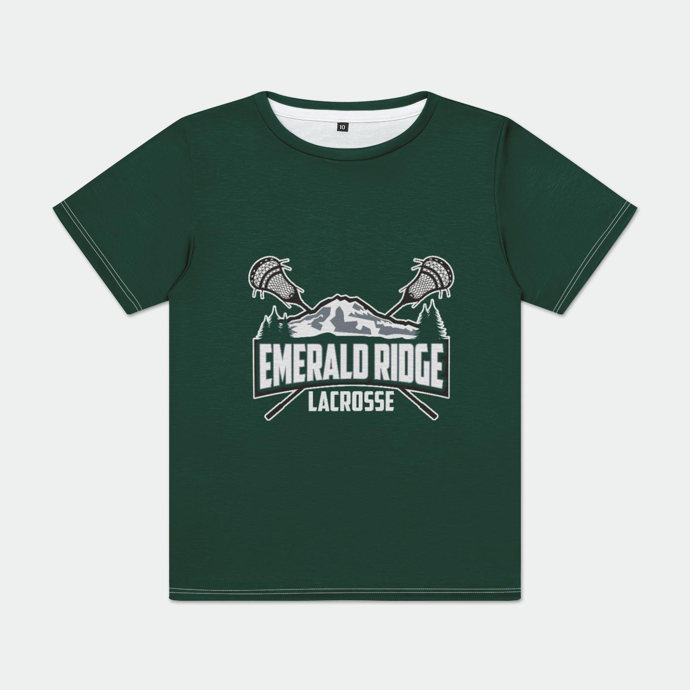 Emerald Ridge Lacrosse Youth Sport T-Shirt Signature Lacrosse