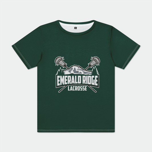 Emerald Ridge Lacrosse Youth Sport T-Shirt Signature Lacrosse