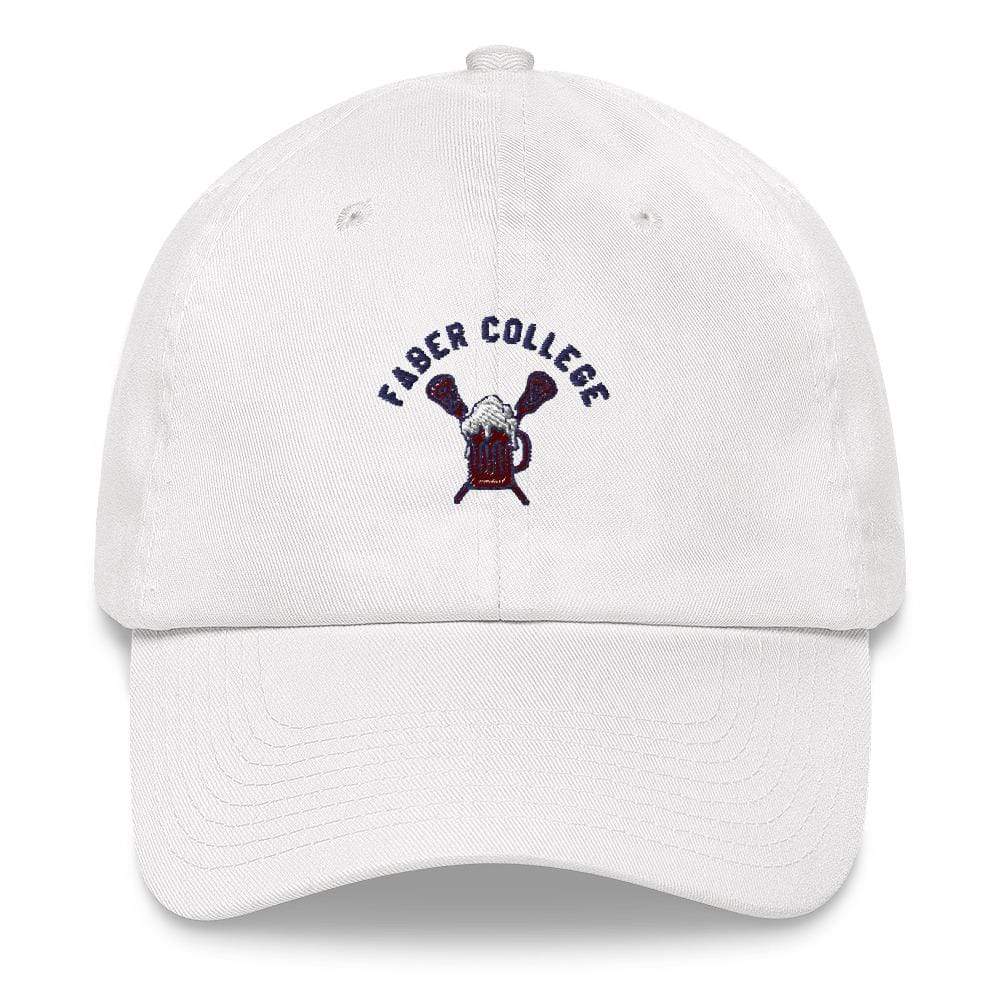 Faber College Lacrosse Dad Hat Signature Lacrosse