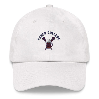 Faber College Lacrosse Dad Hat Signature Lacrosse