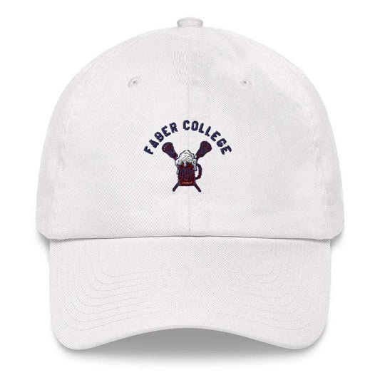 Faber College Lacrosse Dad Hat Signature Lacrosse