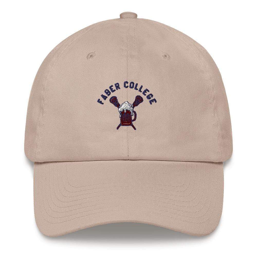 Faber College Lacrosse Dad Hat Signature Lacrosse