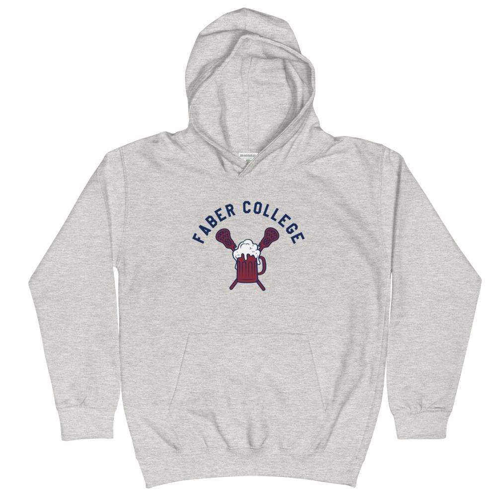 Faber College Lacrosse Youth Hoodie Signature Lacrosse