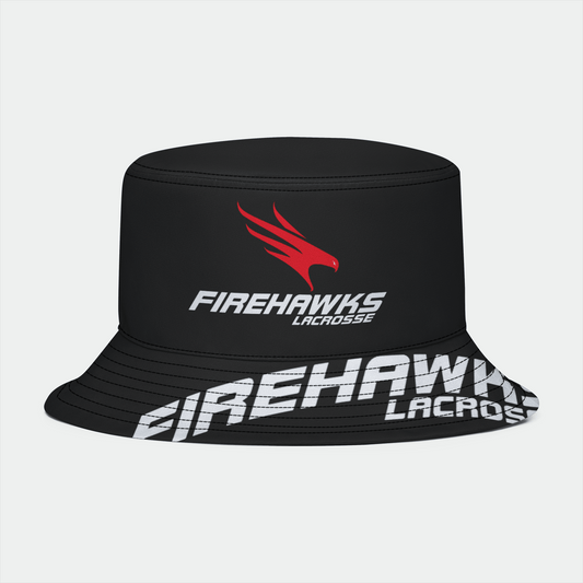Firehawks Lacrosse Adult Bucket Hat Signature Lacrosse