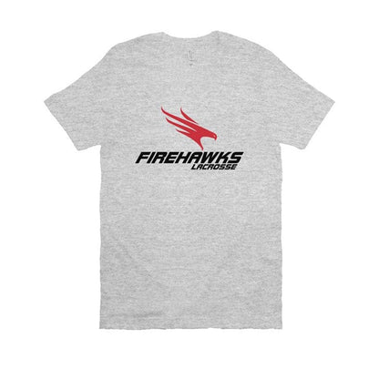 Firehawks Lacrosse Adult Cotton Short Sleeve T-Shirt Signature Lacrosse