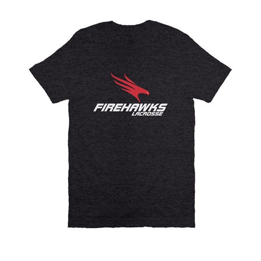Firehawks Lacrosse Adult Cotton Short Sleeve T-Shirt Signature Lacrosse
