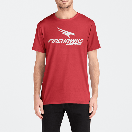 Firehawks Lacrosse Adult Men's Sport T-Shirt Signature Lacrosse