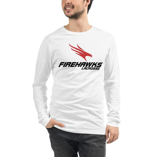 Firehawks Lacrosse Adult Premium Long Sleeve T -Shirt Signature Lacrosse