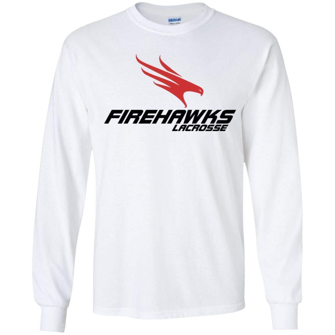 Firehawks Lacrosse Youth Long Sleeve T-Shirt Signature Lacrosse
