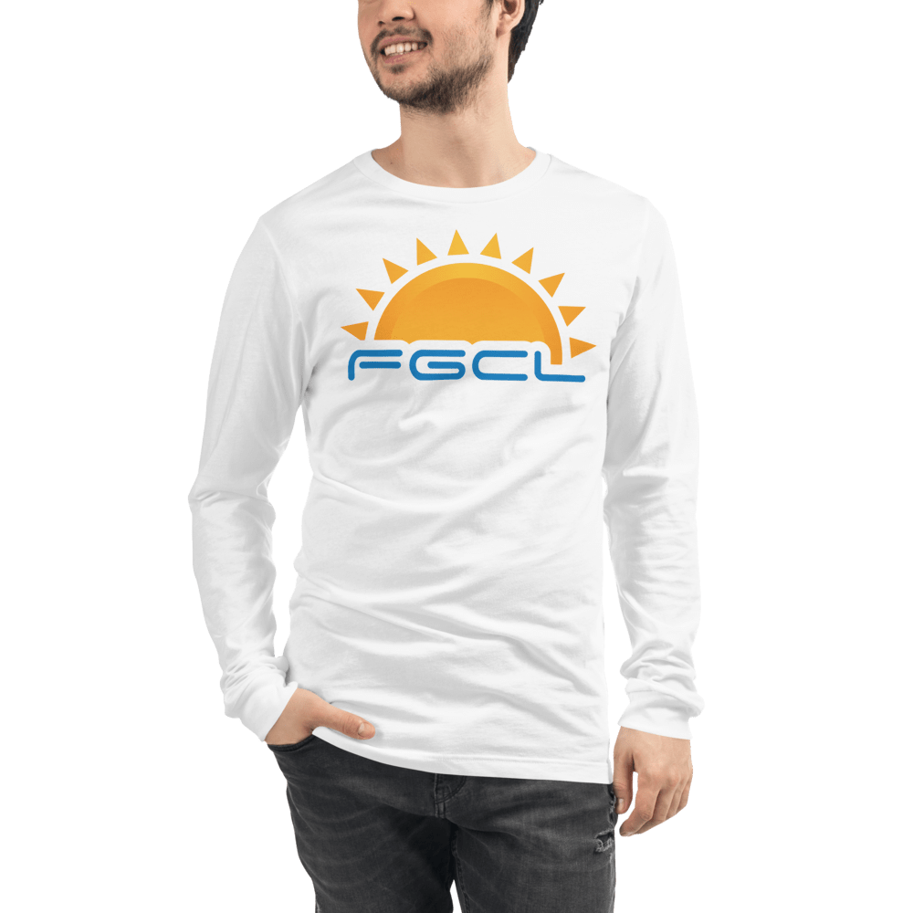 Florida Gulf Coast League Adult Premium Long Sleeve T -Shirt Signature Lacrosse