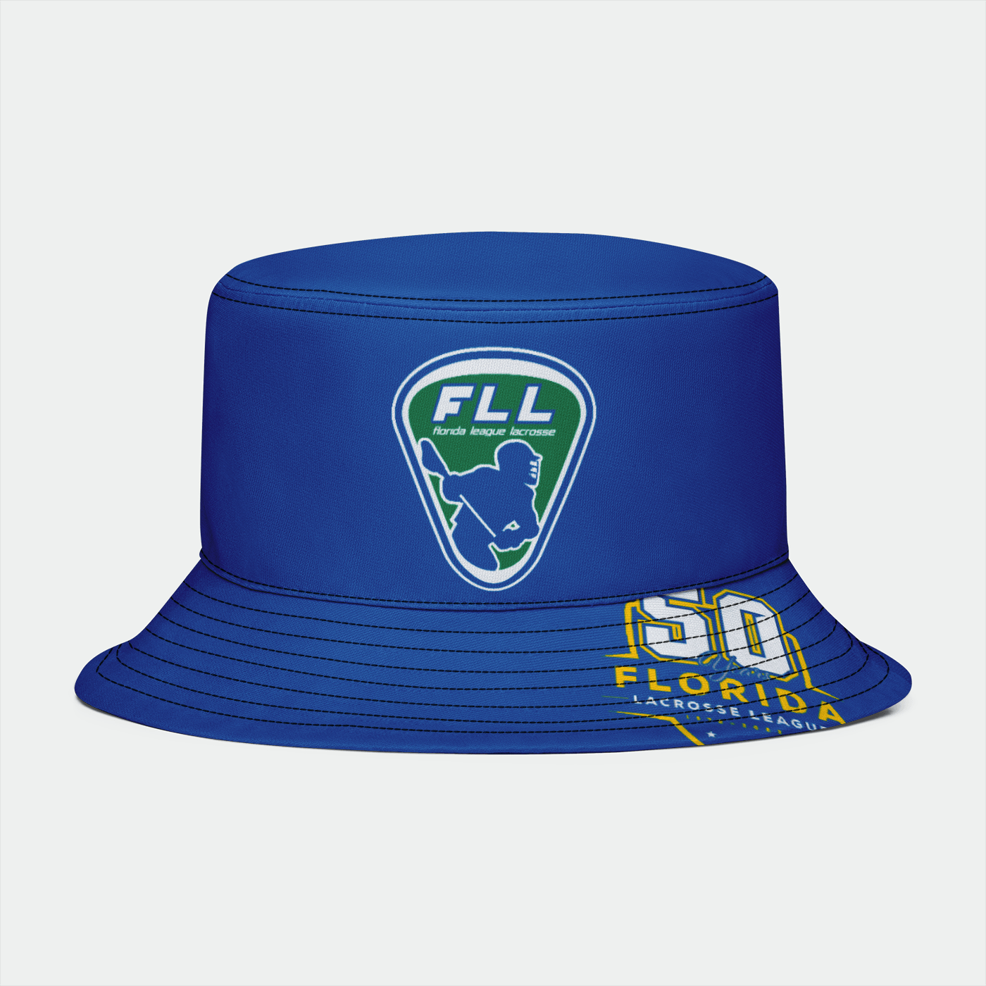 Florida Lacrosse League Adult Bucket Hat Signature Lacrosse