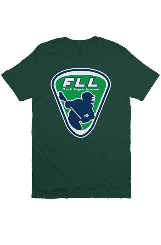 Florida Lacrosse League Adult Cotton Short Sleeve T-Shirt Signature Lacrosse
