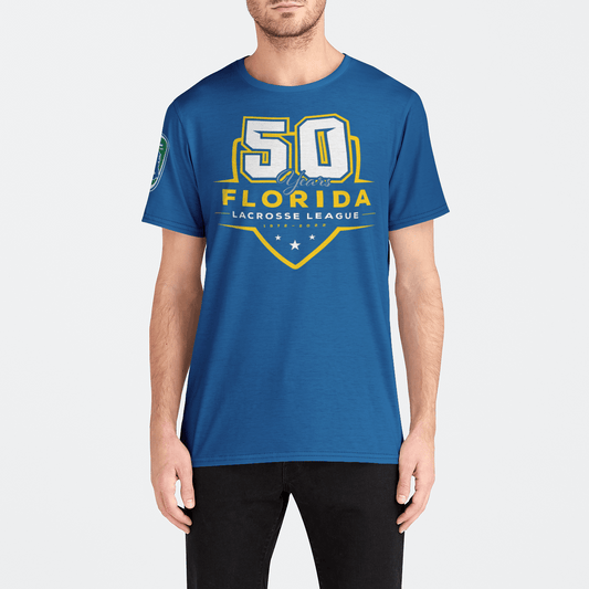 Florida Lacrosse League Adult Men's Sport T-Shirt Signature Lacrosse