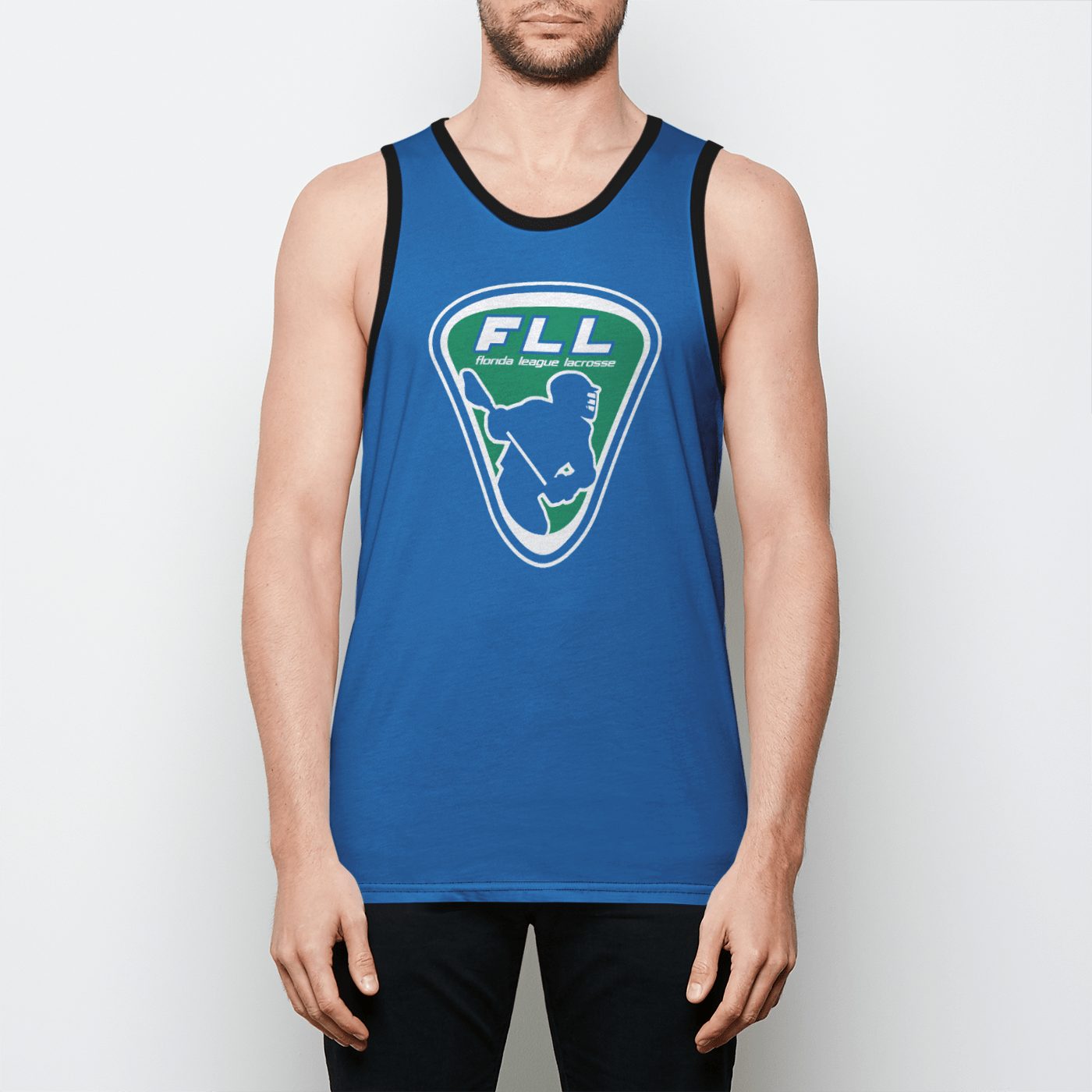 Florida Lacrosse League Adult Men's Tank Top Signature Lacrosse