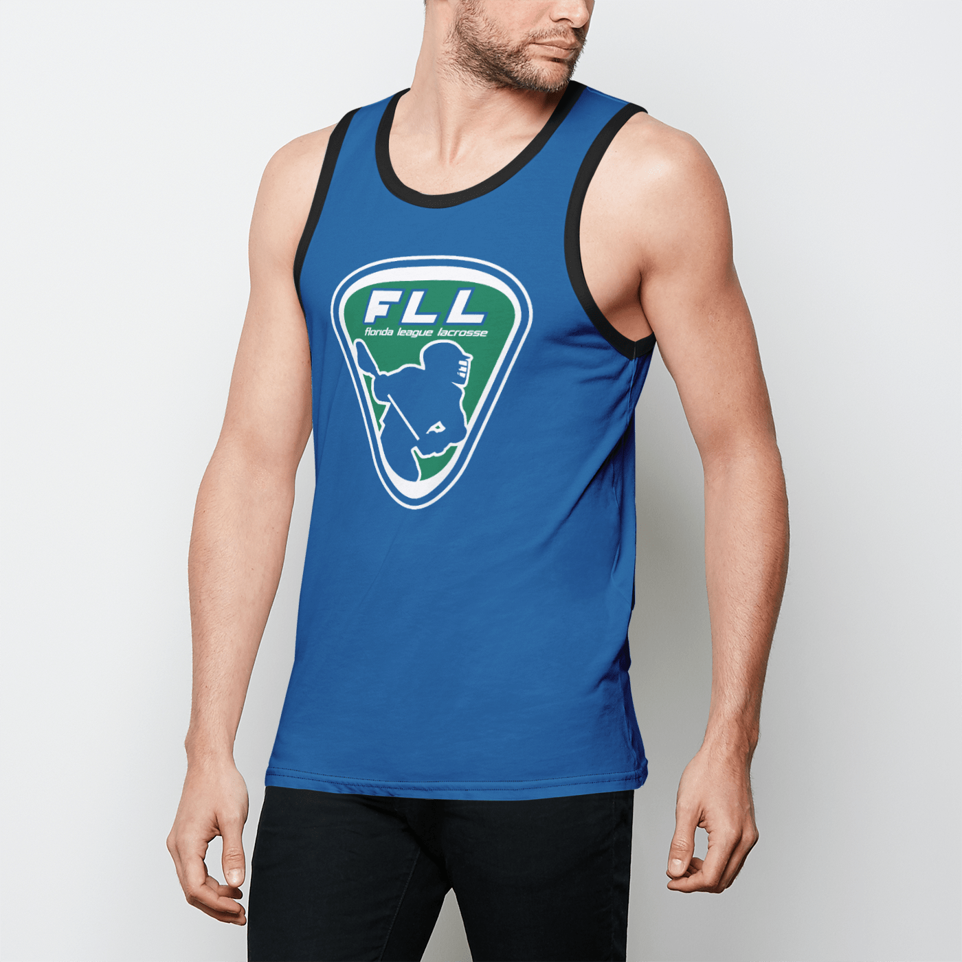 Florida Lacrosse League Adult Men's Tank Top Signature Lacrosse