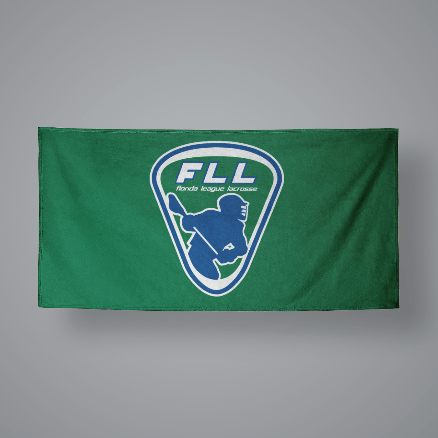 Florida Lacrosse League Beach Towel Signature Lacrosse