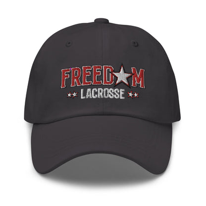 Freedom Lacrosse Adult Dad Hat Signature Lacrosse
