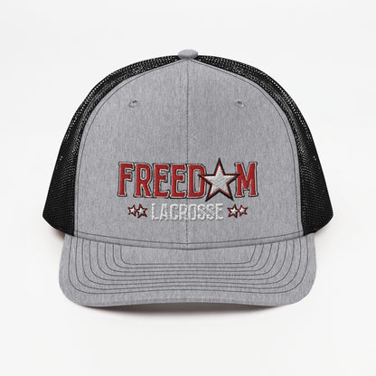 Freedom Lacrosse Adult Richardson Trucker Hat Signature Lacrosse